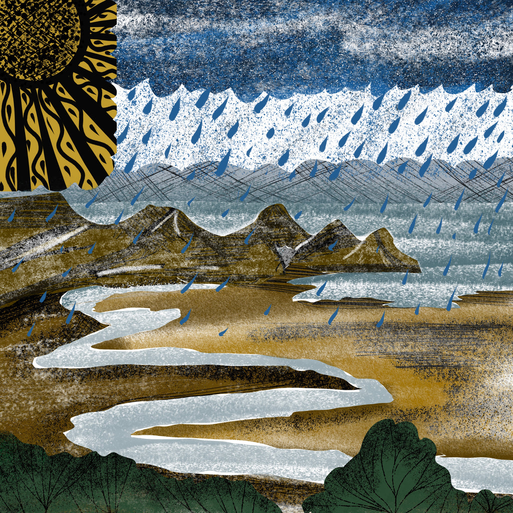 Three Cliffs Bay print