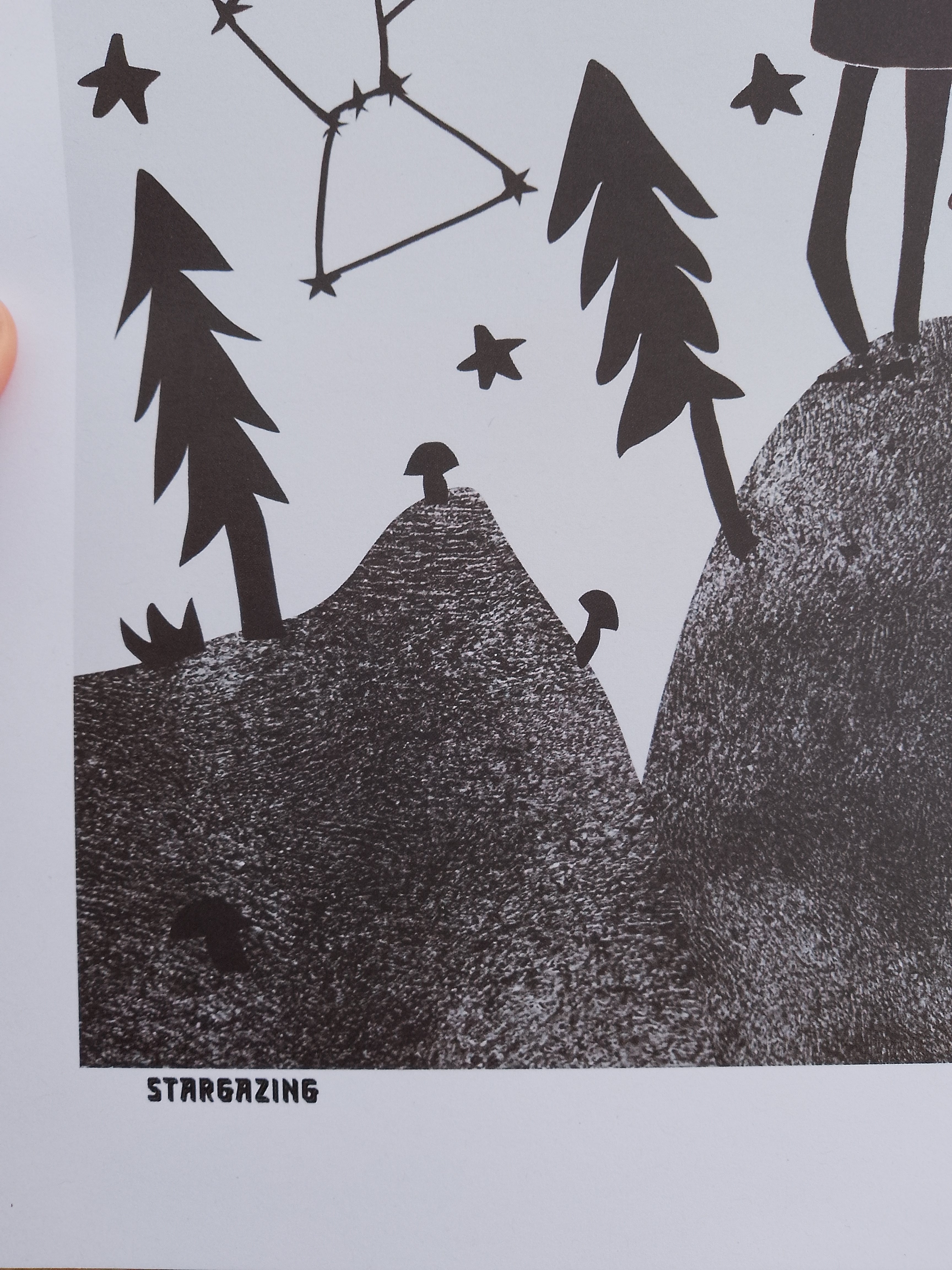 Gower Stargazing Print