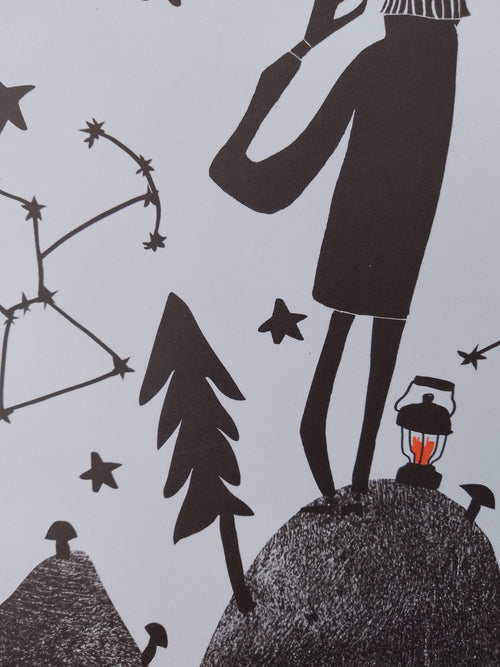 Gower Stargazing Print