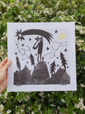 Gower Stargazing Print